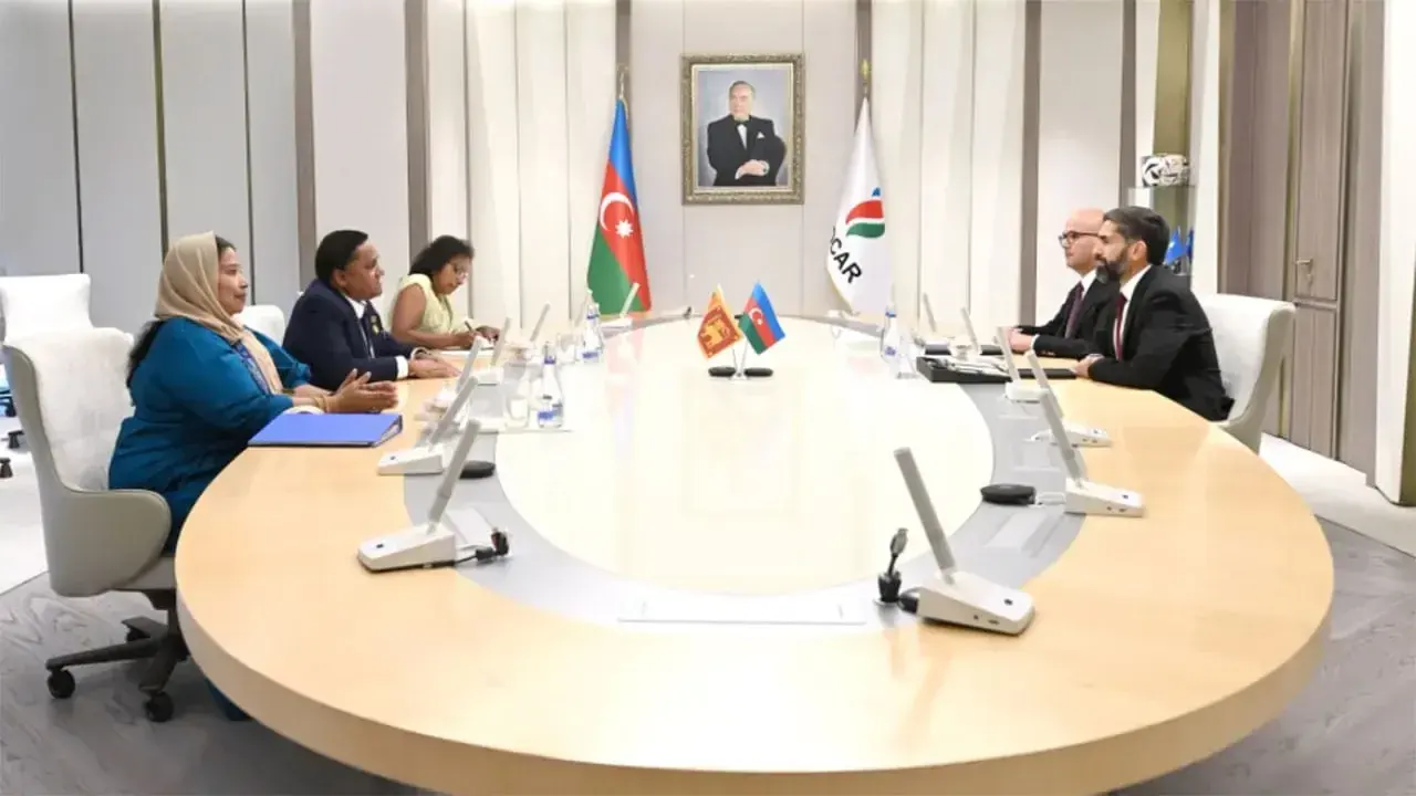 Lanka, Azerbaijan oil giant discuss energy cooperation