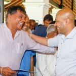 Professor Rohana Lakshman Piyadasa (left) was appointed acting General Secretary of the Sri Lanka Freedom Party, and the outgoing General Secretary, Duminda Dissanayake, the National Organiser in early June this year. Both insist that President Sirisena will be SLFP’s Presidential candidate. Both are obviously living on cloud nine.