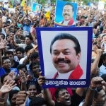 Even in defeat Mahinda Rajapaksa had a sizable support base of his own.
