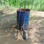 Homemade spear and rifle used by Kadira for poaching.