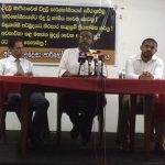 Members of the Rights of Consumers group addressing the media on June 12.