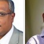 Northern Province Chief Minister C V Vigneswaran (right) hopes to eat into the TNA voter base. As TNA MP Sumanthiran (left) stated recently, only an election will reveal how popular his party still is with the northern voter.