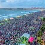 The JVP announced its presidential candidate at a massive rally held at the Galle Face green on Sunday, August 18.